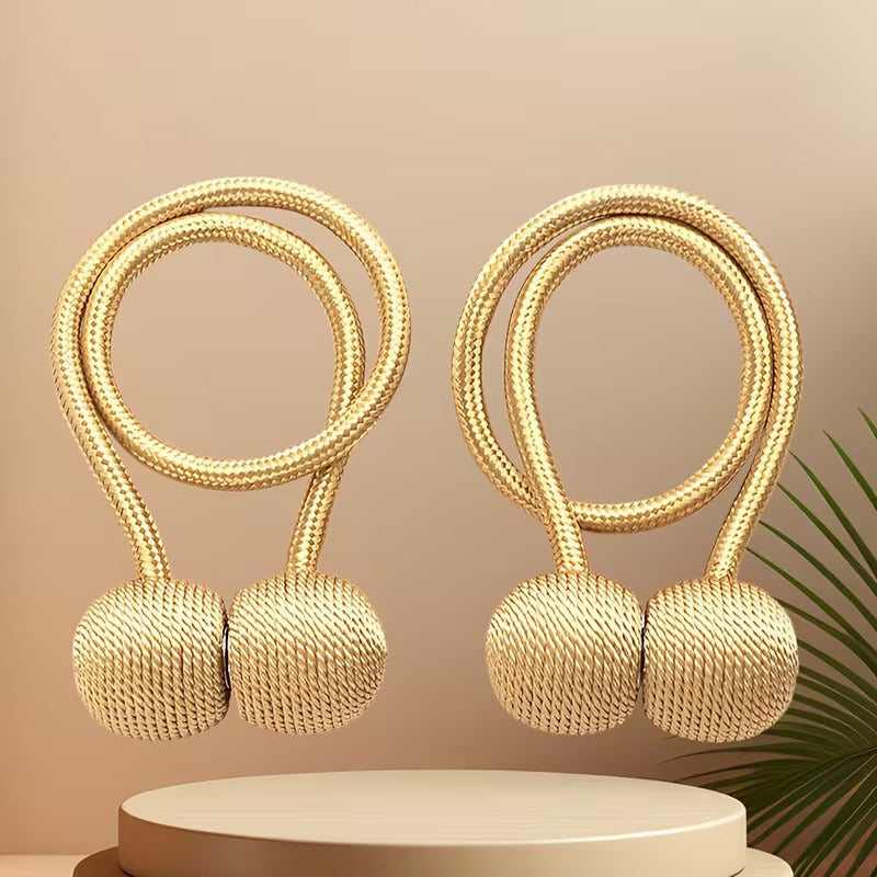 2PCs Magnetic Curtain Tiebacks