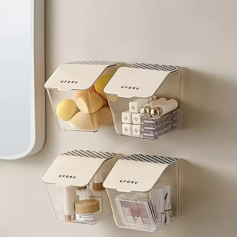Kitchen Preservation Storage Perforation-free Wall-mounted Household Onion Ginger Garlic and Other Multi-functional Storage Box