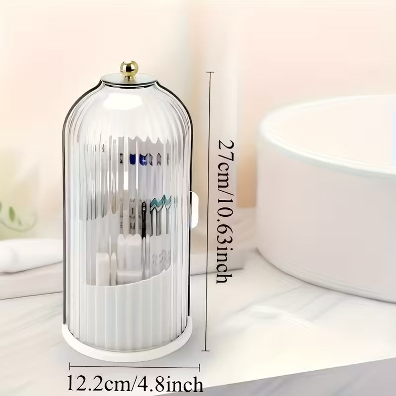 Luxury Rotating Makeup Brush Holder