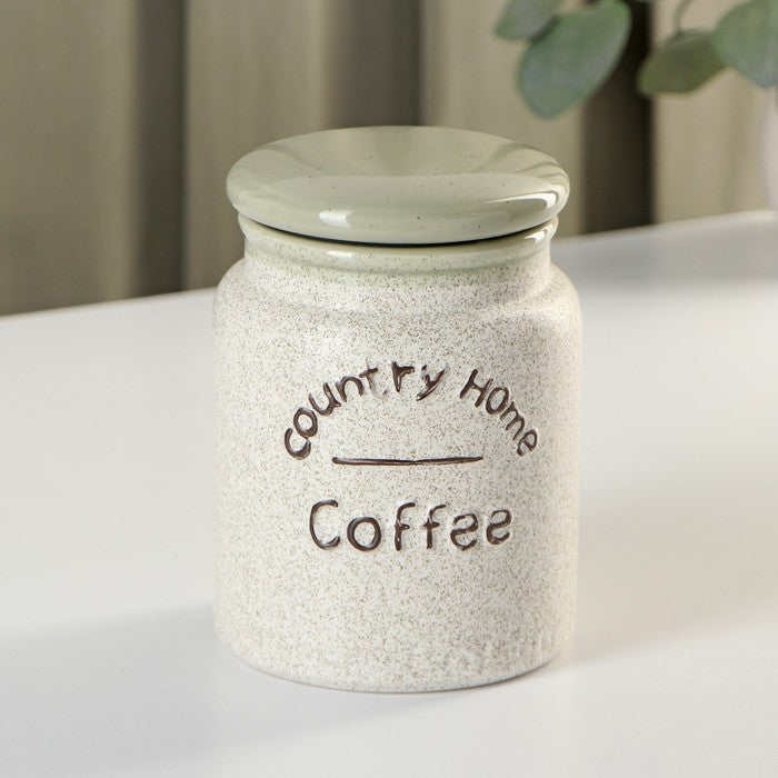 Rustic Country Home 3-Piece Ceramic Kitchen Canister Set