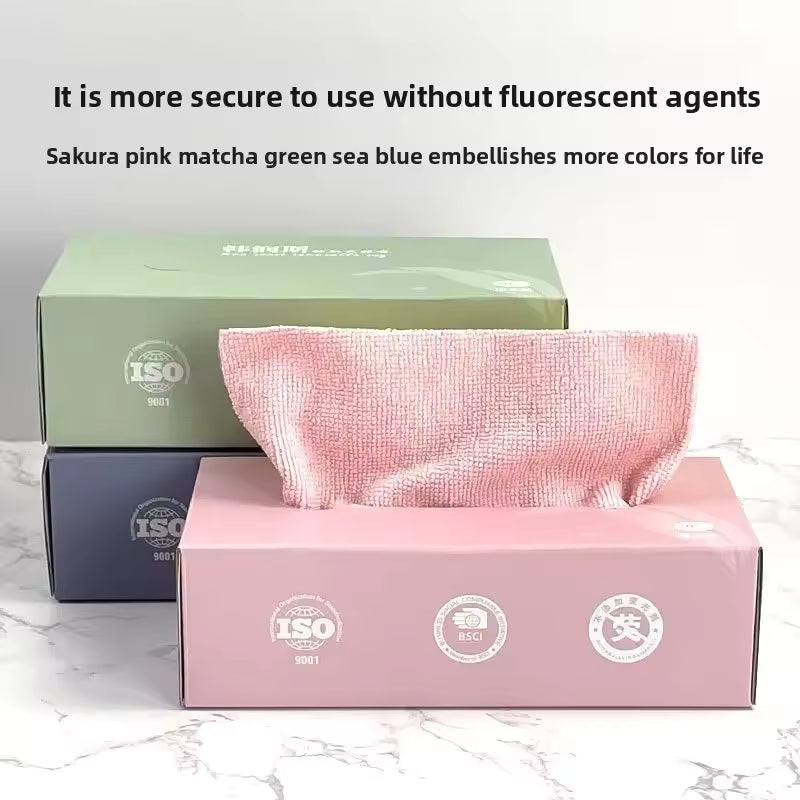 20 pcs Microfiber Cleaning Cloth with Box