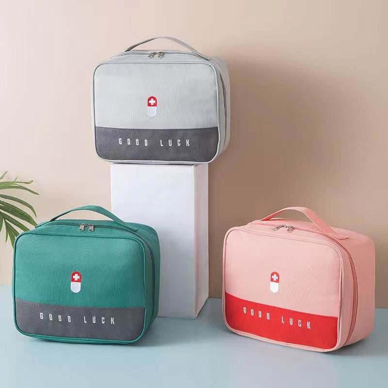 Premium Medicine Storage Bag Organizer First Aid Bag