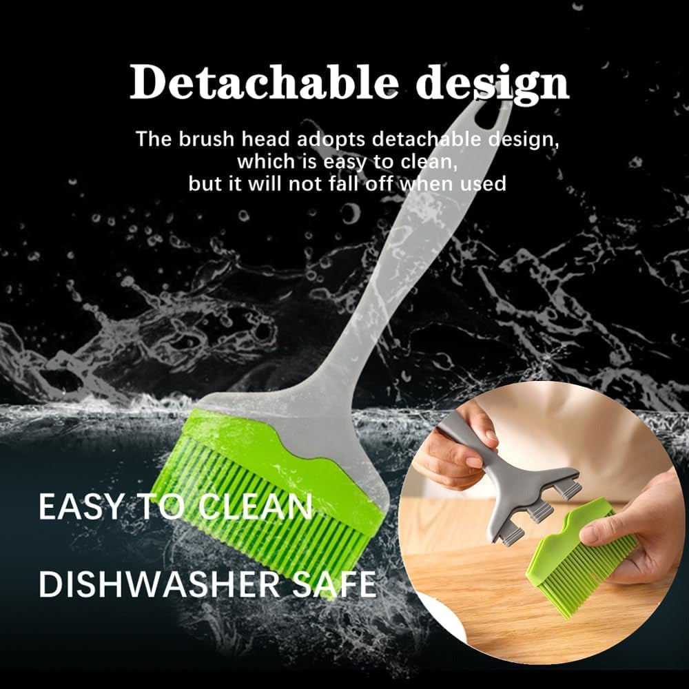 SILICONE OIL BRUSH EXTRA LARGE BASTING BRUSH FOR BBQ