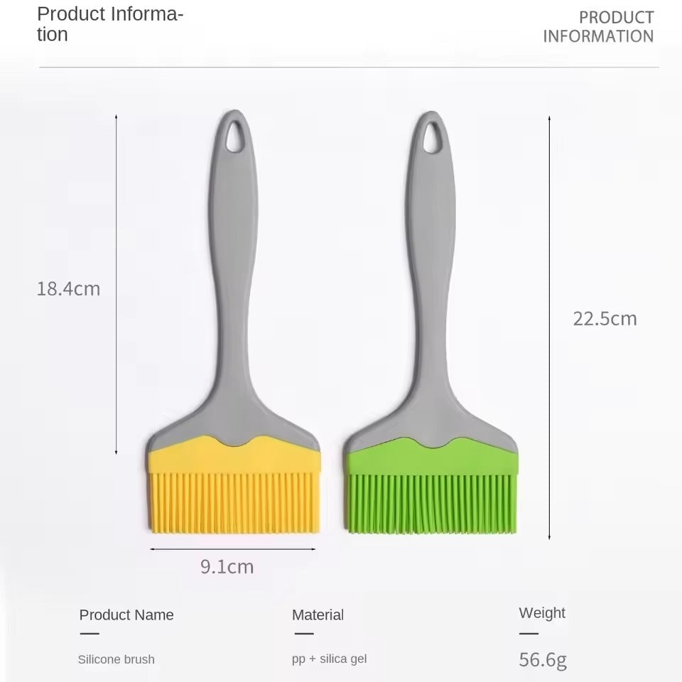 SILICONE OIL BRUSH EXTRA LARGE BASTING BRUSH FOR BBQ
