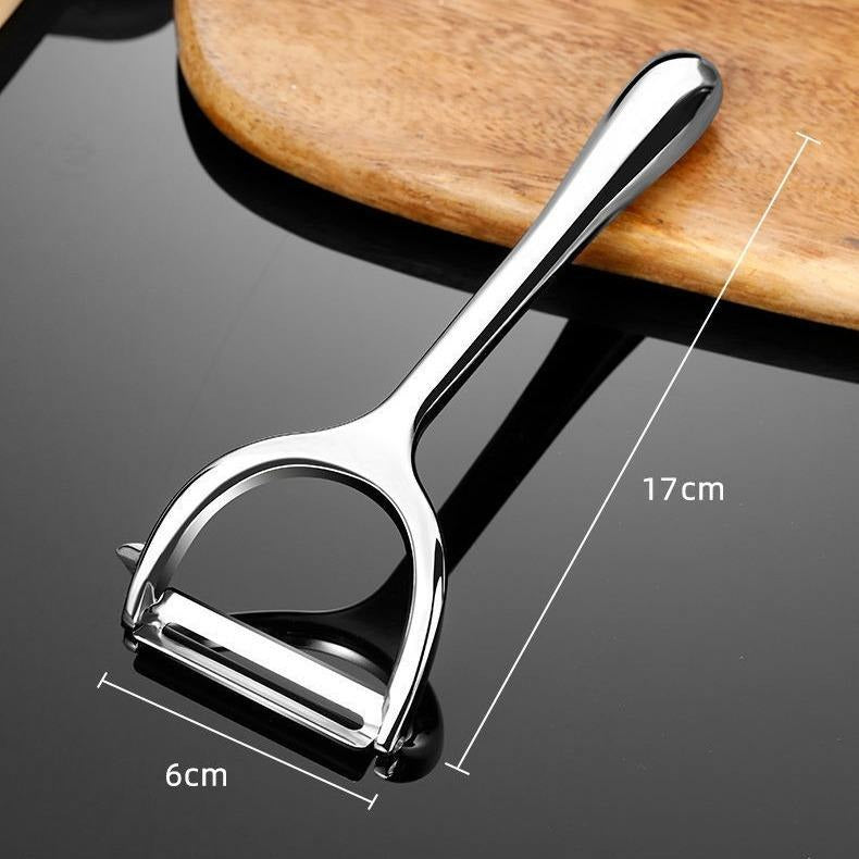 Stainless Steel Y-Shaped Vegetable Peeler & Julienne Cutter