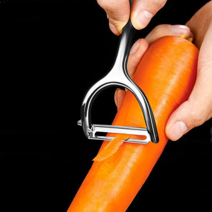 Stainless Steel Y-Shaped Vegetable Peeler & Julienne Cutter