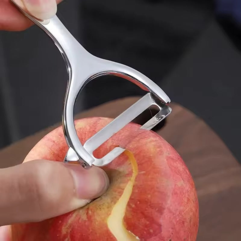 Stainless Steel Y-Shaped Vegetable Peeler & Julienne Cutter