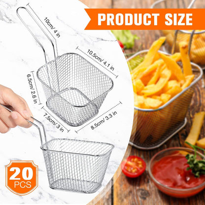 Stainless Steel Deep Fry Basket