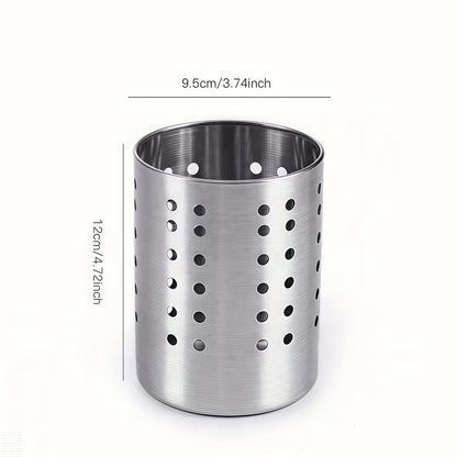 2PC Stainless Steel Cutlery Storage Organizer