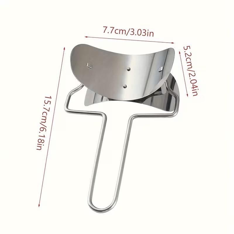 Dumpling Mold, Stainless Steel Dumpling Skin Cutter, Stainless Steel Dumpling Wraper, Dough Circle Roller Machine, Press Mold Kitchen Accessories