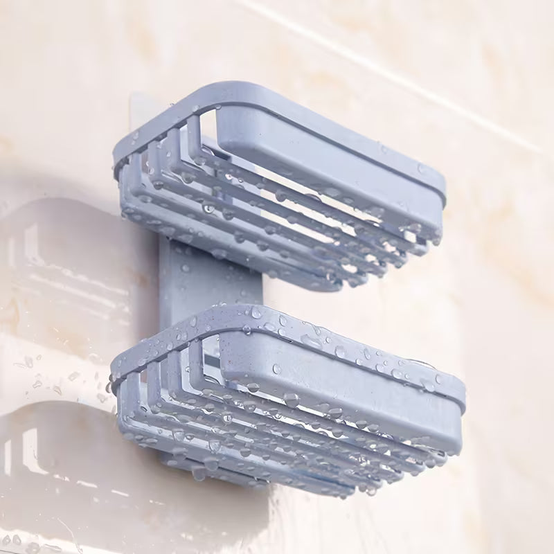 Double Layer Drainer Soap Dish Holder