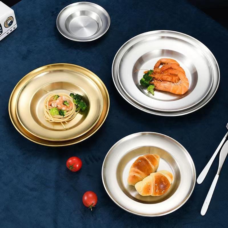 Juliana Style Luxury Golden Plate