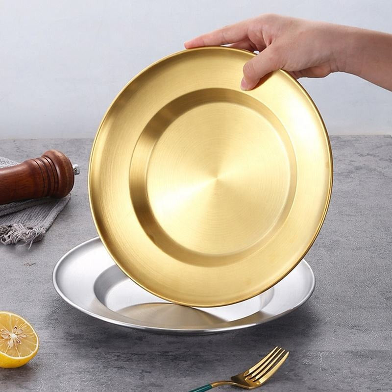 Juliana Style Luxury Golden Plate