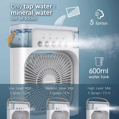 PORTABLE MIST USB OPERATED FAN