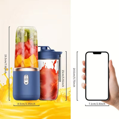 6 Blades Usb Juicer With 400ml Cup