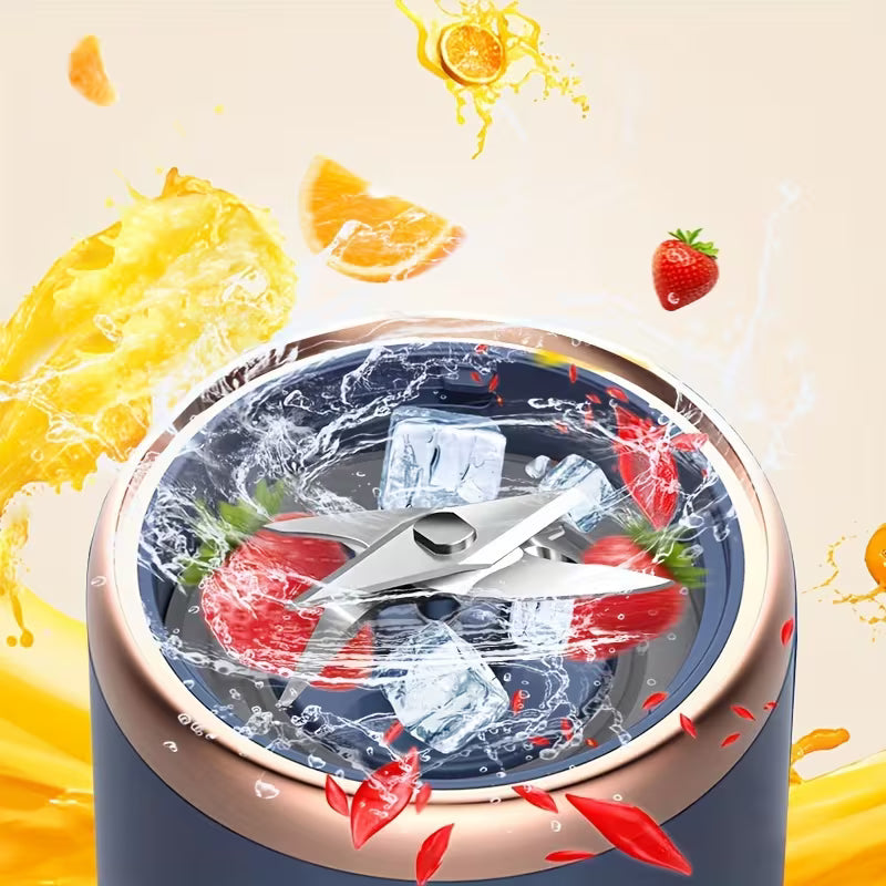 6 Blades Usb Juicer With 400ml Cup