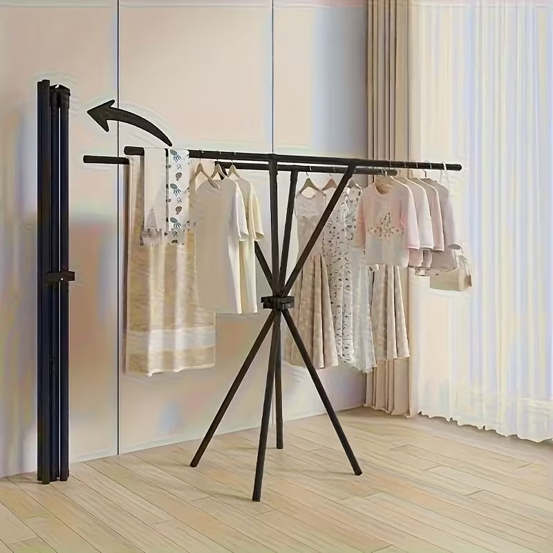 Modern Foldable Stainless Steel Clothes Drying Rack