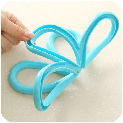 Flower Shape Anti-Slip Pot Holder Pan Pad Bowl Plate Dish Place-mat Cup Coaster Kitchen Dining Table Silicone Heat-Proof Mat