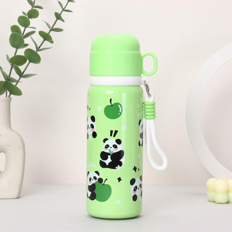 PANDA 550ML STAINLESS STEEL THERMOS CUP