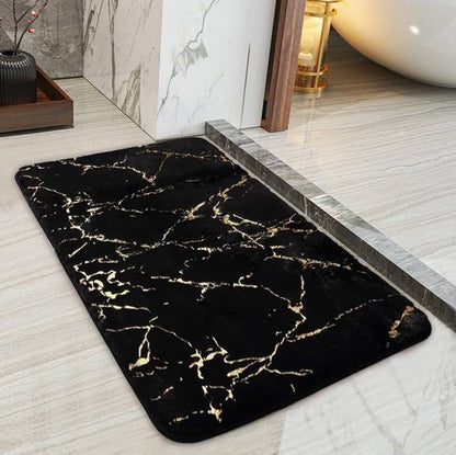 Premium Anti-Slip Marble Bathroom Mat (50x80)