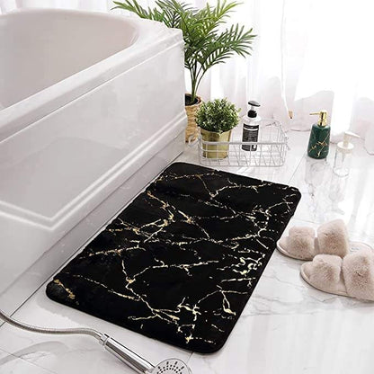Premium Anti-Slip Marble Bathroom Mat (50x80)