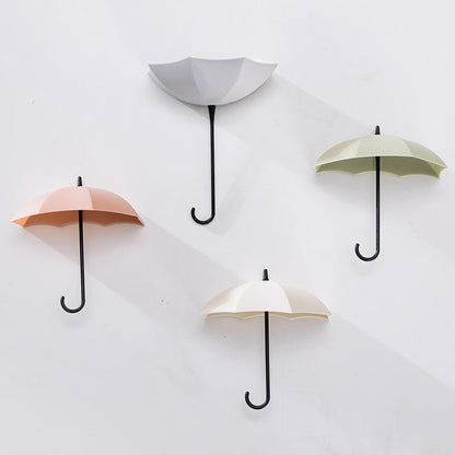 Pack of 3 Umbrella Shape Wall Hooks