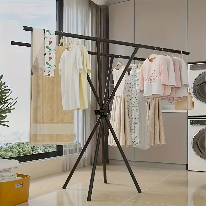 Modern Foldable Stainless Steel Clothes Drying Rack