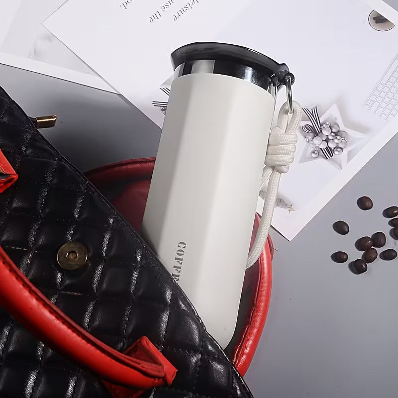 550ML Stainless Steel Insulated Cup with Lid Portable Coffee Cups