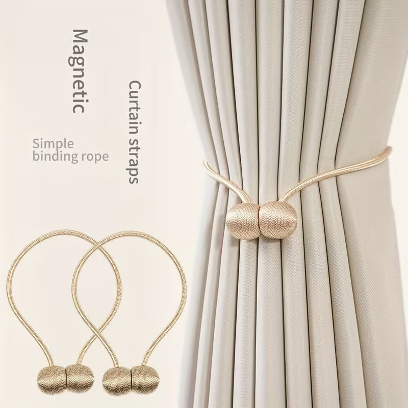2PCs Magnetic Curtain Tiebacks
