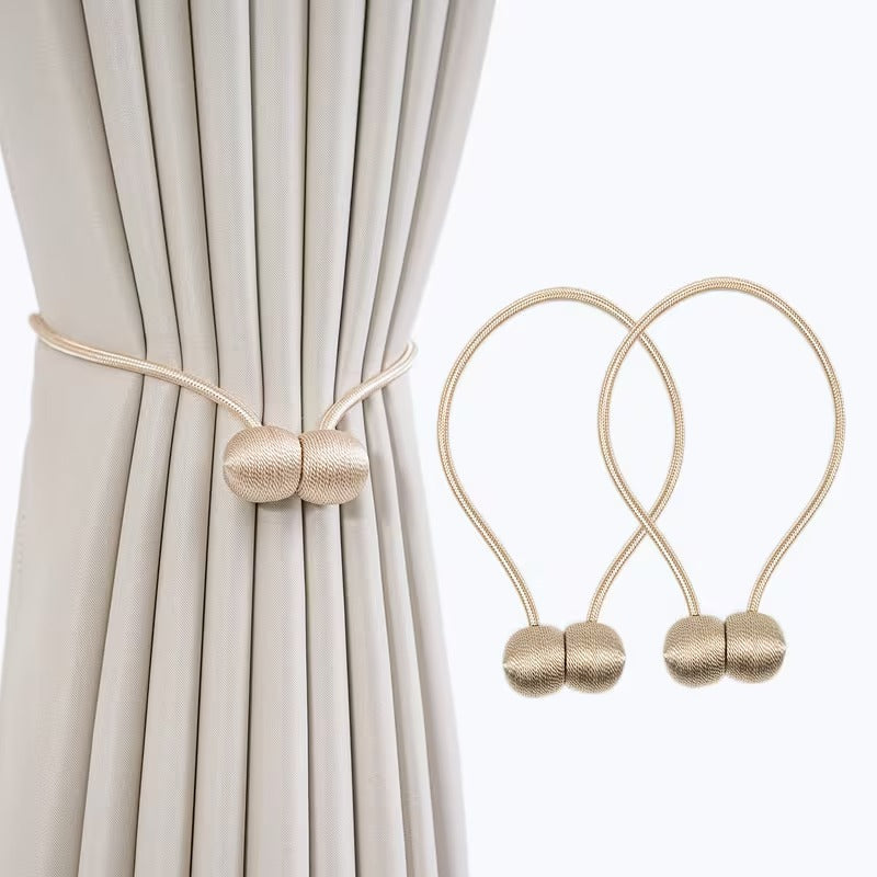 2PCs Magnetic Curtain Tiebacks