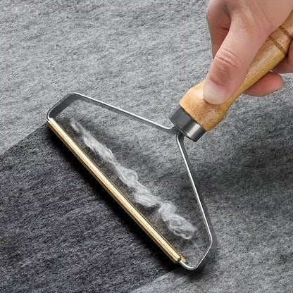 Portable Lint Remover Clothes Fuzz Fabric Shaver Brush