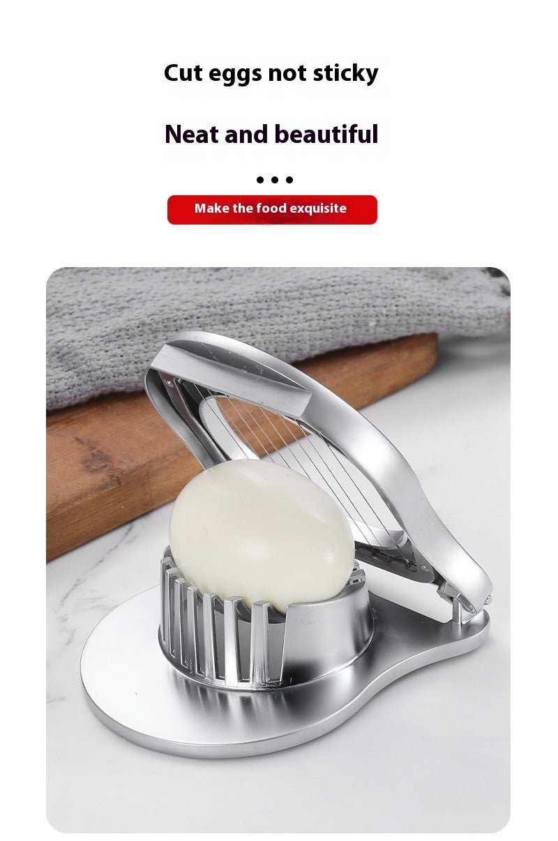 SHENGYA Stainless Steel Boiled Egg Cutter Slicer