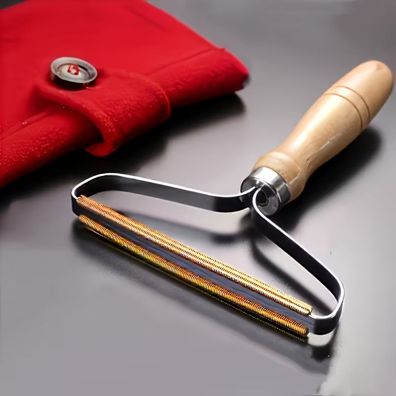 Portable Lint Remover Clothes Fuzz Fabric Shaver Brush