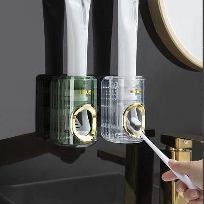 Wall Mounted Toothpaste Squeezer Automatic Toothpaste Dispenser Bathroom Accessories