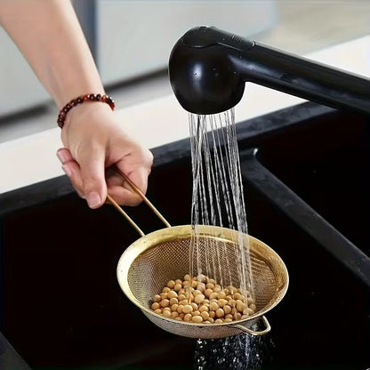 GOLDEN MESH TEA STRAINER 10CM