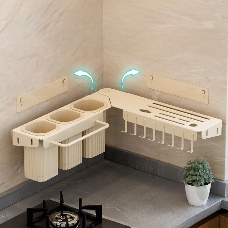 Luxury Over-the-Sink Kitchen Organizer Rack Multi-Function Utensil & Storage Holder