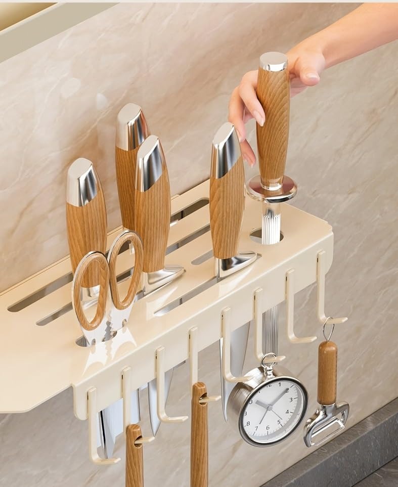 Luxury Over-the-Sink Kitchen Organizer Rack Multi-Function Utensil & Storage Holder