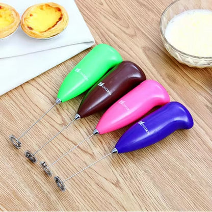 Hand Mini Portable Coffee Beater Whisk Mixer