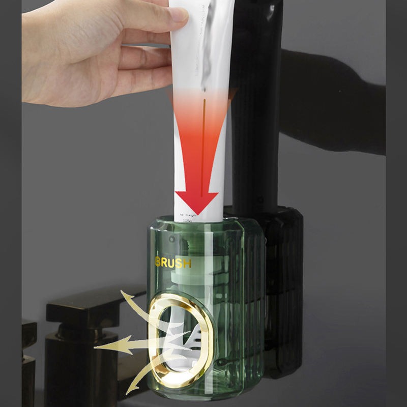 Wall Mounted Toothpaste Squeezer Automatic Toothpaste Dispenser Bathroom Accessories