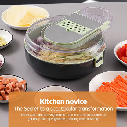 9 IN 1 MULTIFUNCTION VEGETABLE CUTTER(PREMIUM)