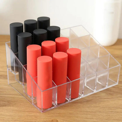 Acrylic 24 Grid Lipstick Organizer