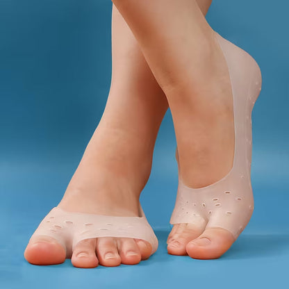 Silicone Moisturizing Gel Heel Socks Exfoliating And Preventing Dryness Foot Skin