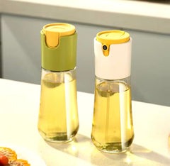 2 In 1 Oil Spray Bottle And Dispenser 300ml