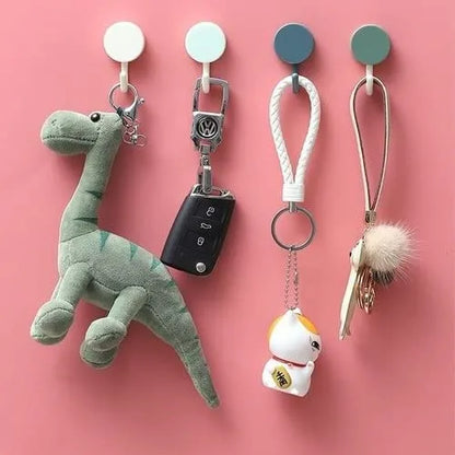 Pack Of 10 Strong Self Adhesive Wall Hooks