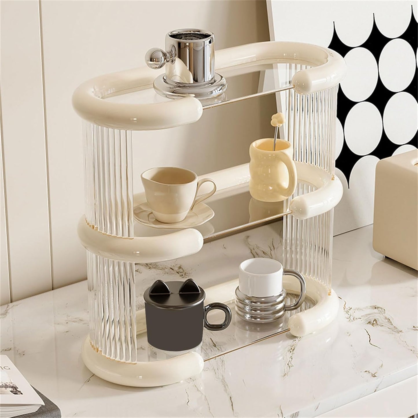 3 Layer Multi-Layers Perfume And Cosmetic Stand