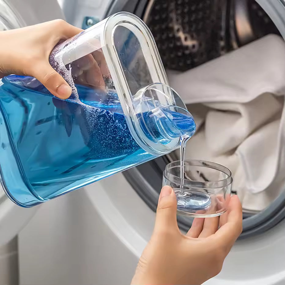 Laundry Detergent Dispenser with Handle