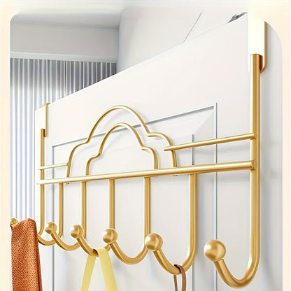 Gold Over-the-Door Hooks Behind Door Hooks for Clothes