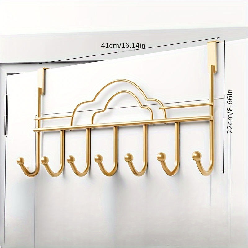 Gold Over-the-Door Hooks Behind Door Hooks for Clothes