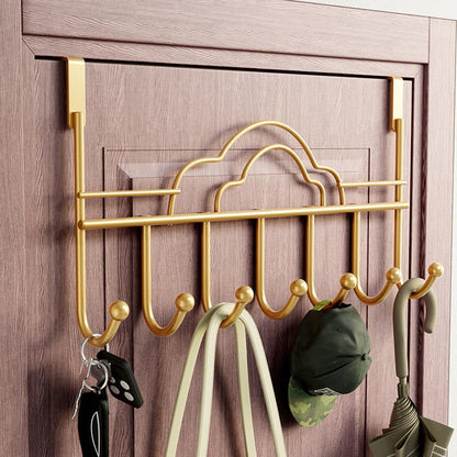 Gold Over-the-Door Hooks Behind Door Hooks for Clothes