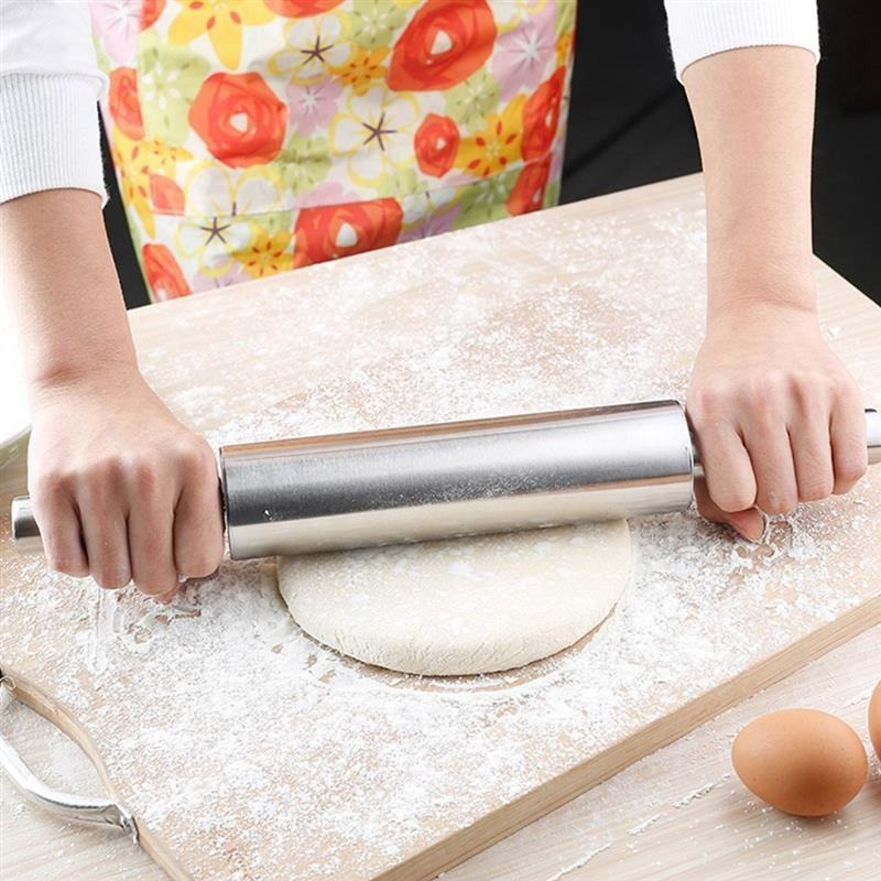 Stainless Steel Roller Kitchen Stainless Steel Cookie Roller – Stainless Steel